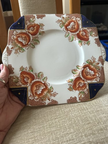 Vintage sandwich plate english - vintage,
